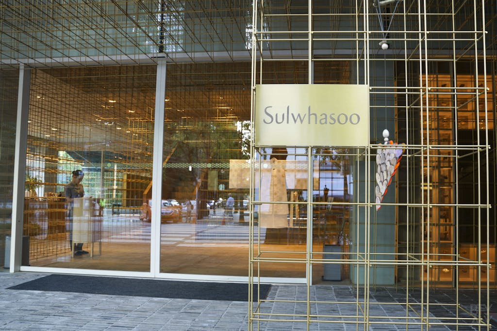 Sulwhasoo flagship store Seoul South Korea entrance