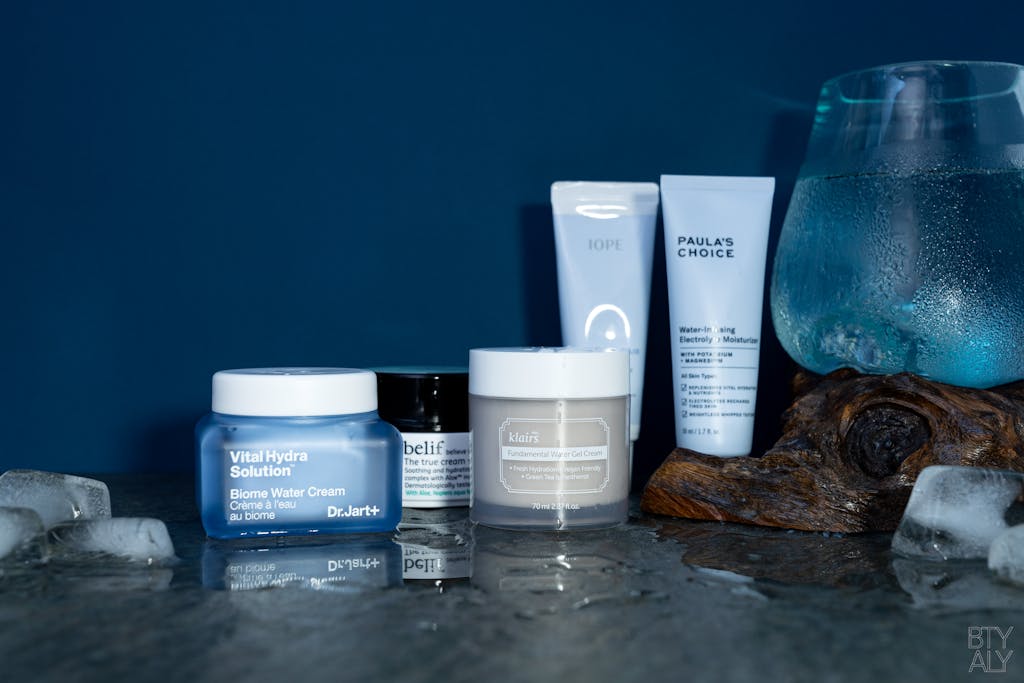 5 gel-crèmes: Dr.Jart+, Belif, Klairs, Iope, Paula's Choice